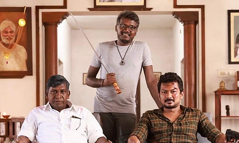 Mari Selvaraj shares picture with his Maamannan actors Vadivelu and Udhayanidhi