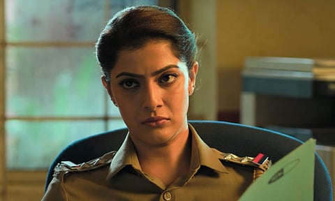Teaser of Varalaxmi Sarathkumar's Maruthi Nagar Police Station out