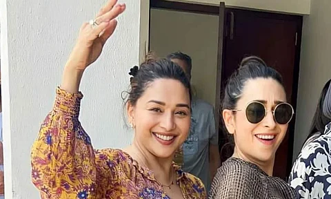 DTPH stars Madhuri Dixit and Karisma Kapoor reunite, this time for "Dance of E̶n̶v̶y̶ Friendship"