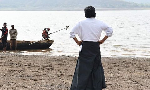 Pawan Kalyan shares BTS still from OG