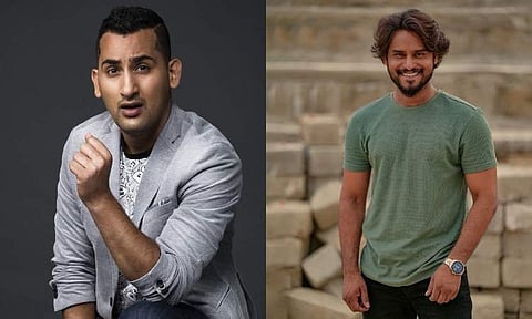 Danish Sait, Naveen Shankar get ready for a game of Kirik’et 11