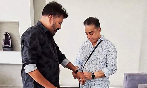 Kamal Haasan pens a note on Indian 2, lauds director Shankar