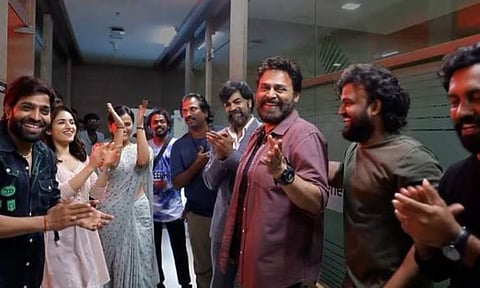 It's schedule wrap for Venkatesh's Saindhav