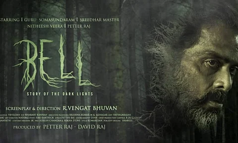 Motion poster of Guru Somasundaram's Bell out