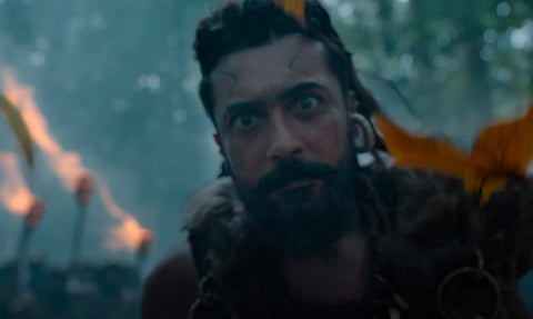 Glimpse of Kanguva: Suriya dons a mighty warrior's cape in his 42nd film