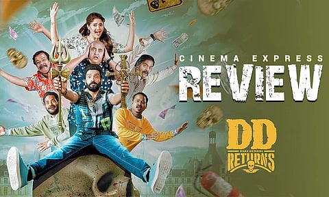DD Returns Movie Review: A terrific third act and side-splitting self-awareness keep this Santhanam franchise’s flag flying high
