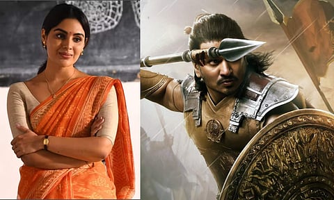 Samyuktha to star in Swayambhu