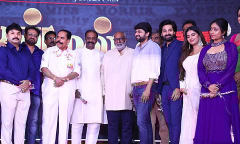 The event saw the felicitation of Oscar winning composer MM Keeravani