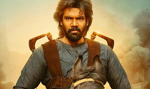 Sibiraj Sathyaraj's look from Jackson Durai: The Second Chapter out