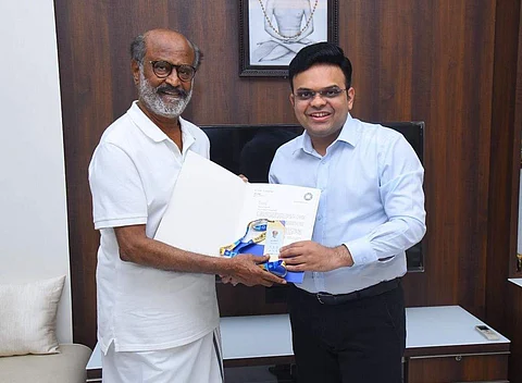 Rajinikanth thanks BCCI for giving him the World Cup Golden Ticket