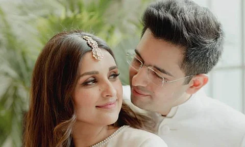 Raghav Chadha and Parineeti Chopra are now man and wife