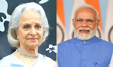 PM Modi: Waheeda Rehman's journey in Indian cinema has left an indelible mark