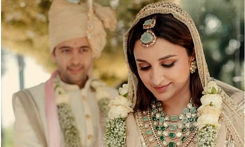 Parineeti Chopra and Raghav Chadha share thank you note post wedding festivities
