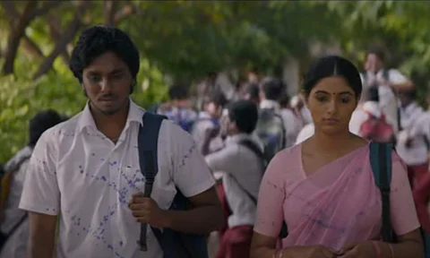 A still from the teaser of Margazhi Thingal