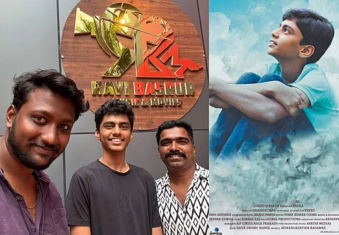 Ravi Basrur’s son Pavan to debut as a hero in Click