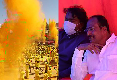 Arjun Janya shoots lavish song sequence for 45