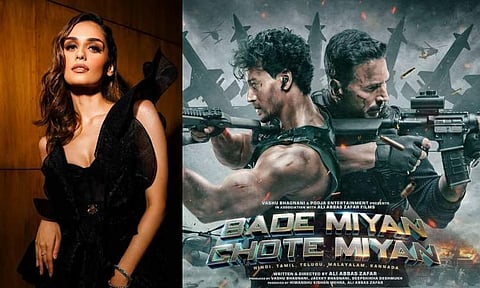 Manushi Chhillar to play female lead in Bade Miyan Chote Miyan