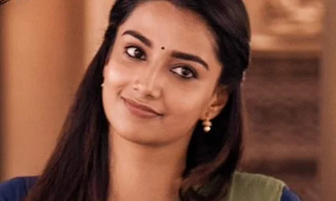 First look of Meenakshi Chaudhary from Guntur Kaaram out