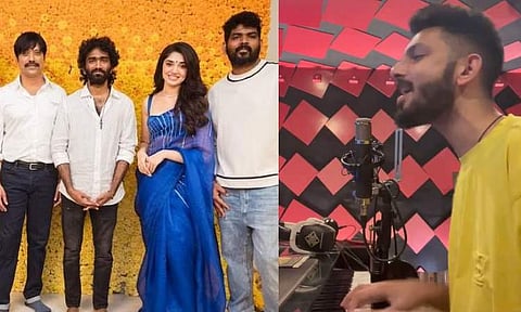 Anirudh Ravichander shares glimpse of 'Dheema' song from Vignesh Shivan's LIC