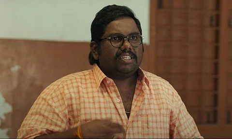 A still of Harsha Chemudu from Sundaram Master trailer