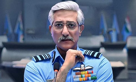 Shataf Figar as Commander-in-Chief Rajeev Bakshi in Operation Valentine