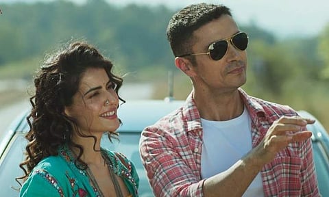 Darshan Kumaar and Smriti Kalra from Kaagaz 2