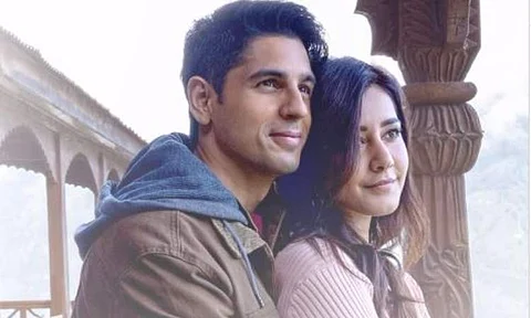 Siddharth Malhotra and Raashii Khanna in the Yodha song