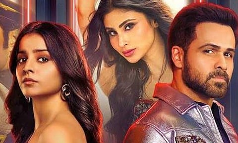 Showtime stars Mahima Makwana, Mouni Roy, and Emraan Hashmi