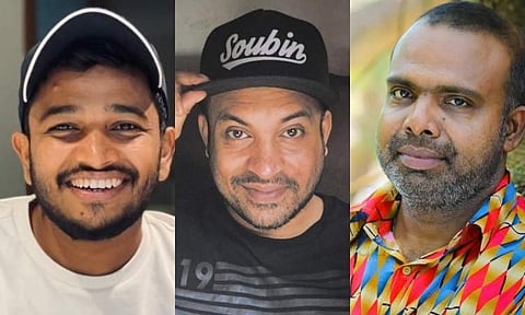 Praavinkoodu Shappu stars Basil Joseph, Soubin Shahir, and Chemban Vinod Jose