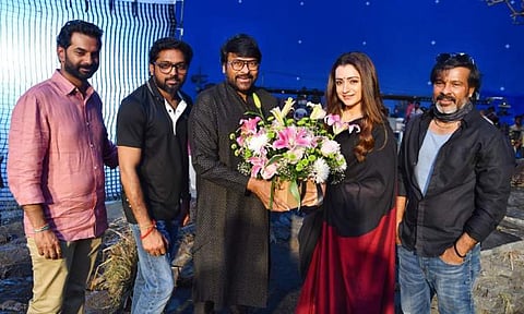 Trisha joins the cast of Chiranjeevi's Vishwambhara
