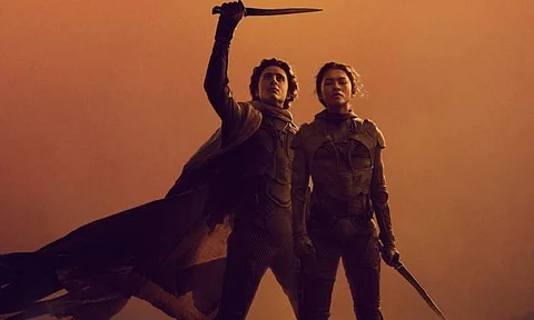 Dune Part 2 stars Timothée Chalamet and Zendaya