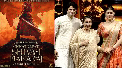 Asha Bhosle's granddaughter Zanai to star in The Pride of Bharat - Chhatrapati Shivaji Maharaj