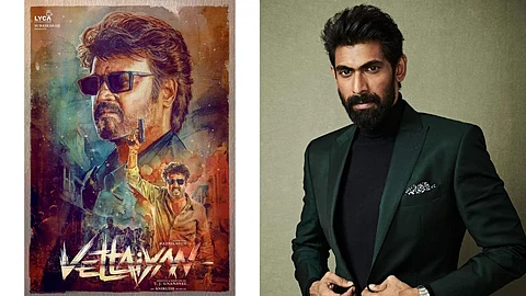 Rana Daggubati begins filming for Rajinikanth's Vettaiyan
