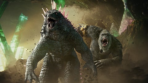 Godzilla X Kong: The New Empire Movie Review: Godzilla and Kong battle bad writing and barely win