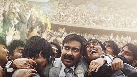 A poster of Maidaan