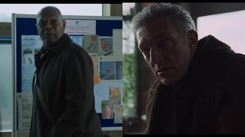 Samuel L Jackson and Vincent Cassel's Damaged trailer out