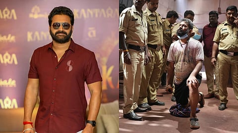 Rishab Shetty shares his admiration for police officers and reason to back Laughing Buddha