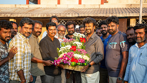 Rajinikanth completes shooting for his portions in Vettaiyan