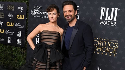 Sebastian Stan and Lily James