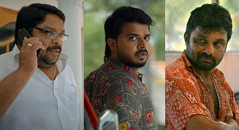 From L to R - Johny Antony, Krishna Shankar and Sudhi Koppa