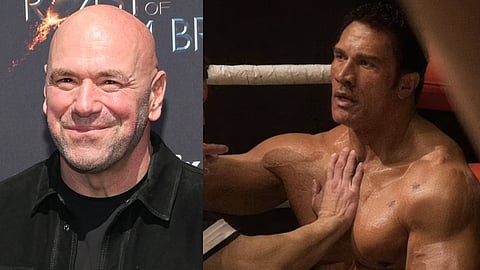 UFC Chief Dana White says Dwayne Johnson could win an Oscar for The Smashing Machine