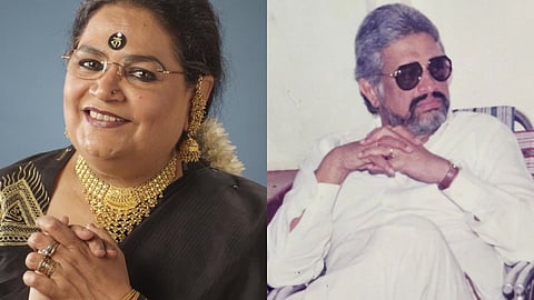 Usha Uthup and Jani Chacko Uthup 