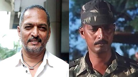 Nana Patekar and his still from the 1991 film Prahaar