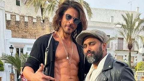 Bosco and Shah Rukh Khan