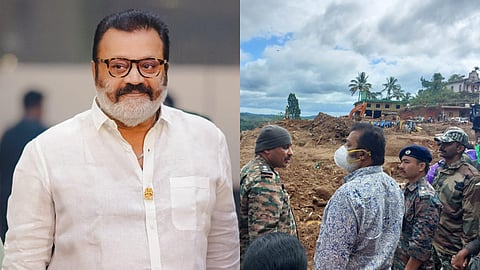 Wayanad Landslide: Suresh Gopi visits Mundakkai and Chooralmala