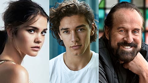 Maia Mitchell, Belmont Cameli and Peter Stormare