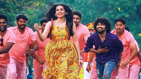 A still from the song