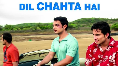The poster of Dil Chahta Hai