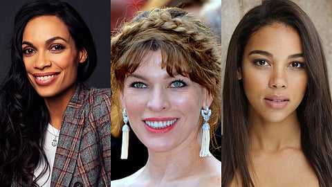 Rosario Dawson, Milla Jovovich, and Alexandra Shipp star in Midnight