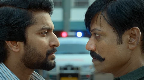 A still from Saripodhaa Sanivaaram trailer